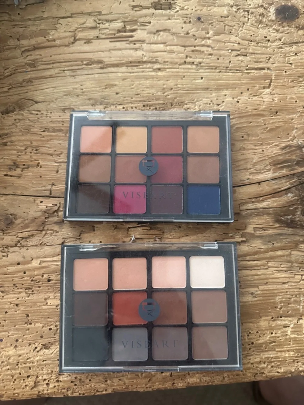 Viseart eyeshadow palettes